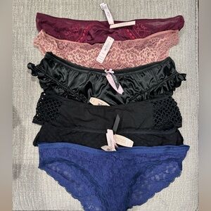 VICTORIA’S SECRET UNDERWEAR (SET OF 6)